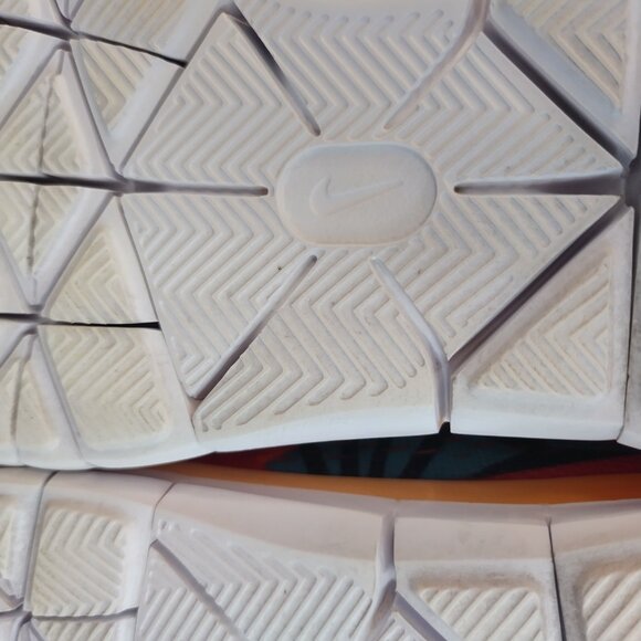 Nike Free 5.0 TR Fit 4 Print Shoes Geranium Orange Purple Teal Women US 8.5 - Picture 14 of 15